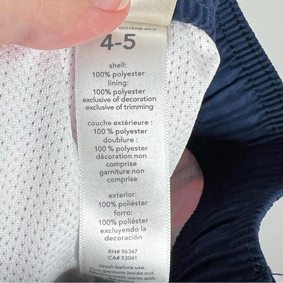 Osh Kosh Toddler Boys Size 4/5 Rainbow Ombre Tropical Swim Shorts Bathing Suits - Picture 8 of 11